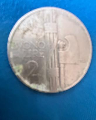 VITTORIO EMANUELE III Buono da 2 lire del 1924