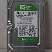 Hard Disk Western Digital 500 Gb perfetto