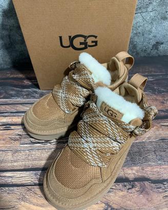 Scarpe casual basse UuG in camoscio mesh Marrone39