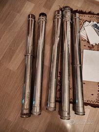 canna fumaria inox Stufa pellet