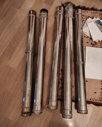 canna fumaria inox Stufa pellet