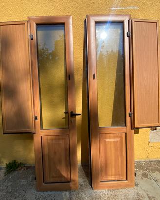 Porta alluminio con serratura