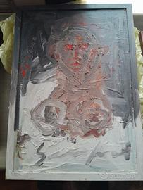 Figura femminile stilizzata - Mario Schifano ?