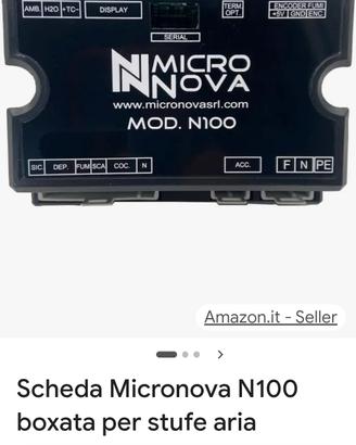 scheda micronova n100 nuova