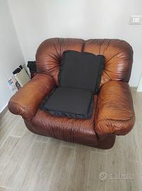 Poltrone in pelle 