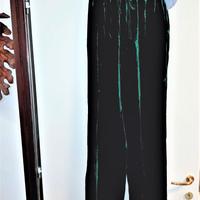 Pantaloni Gai Mattiolo velluto liscio  tg 42 verde