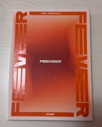 Album Ateez Fever part.3 (versione arancione)