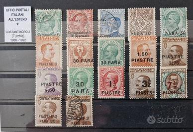 REGNO – UFF. POST. IT. ALL’ESTERO - COSTANTINOPOLI