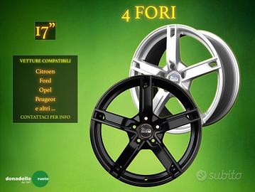 Cerchi in Lega 17" Ford, Citroen e altri