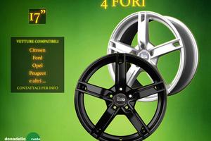 Cerchi in Lega 17" Ford, Citroen e altri