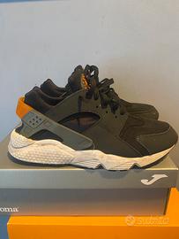 Nike Air Huarache Nero Arancione 43