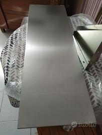 Mensola in acciaio inox