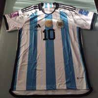 Maglia calcio Argentina Messi Qatar 2022 mondiale