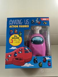 Among Us Action Figure Serie 2 - Rosa Chef Nuovo