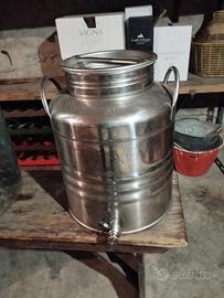 cisterna acciaio per alimenti 