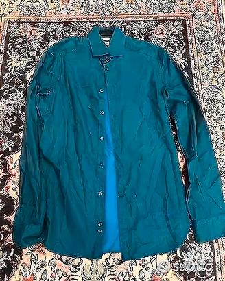 Camicia Camicissima Trendy - Blu Scuro a MicroPois