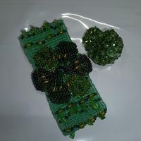 Bracciale e anello perline