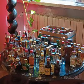 100 Mini bottiglie  varie di liquore  da col