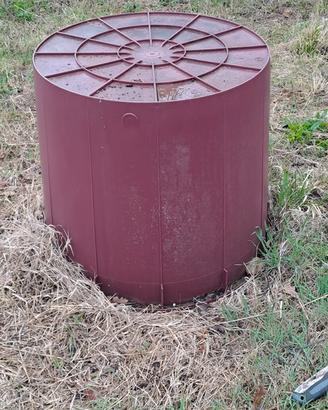 3 contenitori/mastelli per acqua e mosto-430 l cad