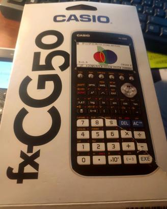 FX cg50 CASIO SCIENTIFICA A COLORI PER GRAFICI