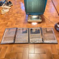 Lettore microfiches officina Lancia vintage