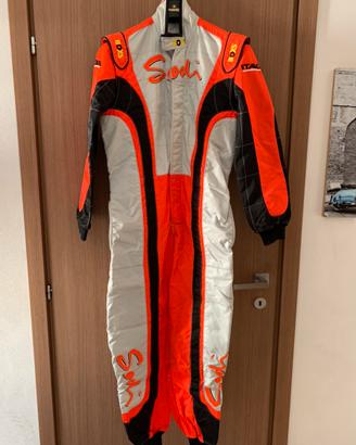 Tuta pilota kart