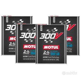 Olio motore motul 300v le mans 8 litri 10w60 nuovo