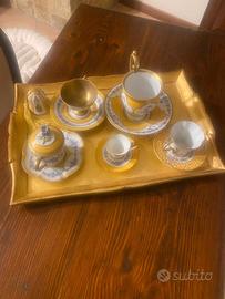 Servizio da thè completo  dipinto a mano