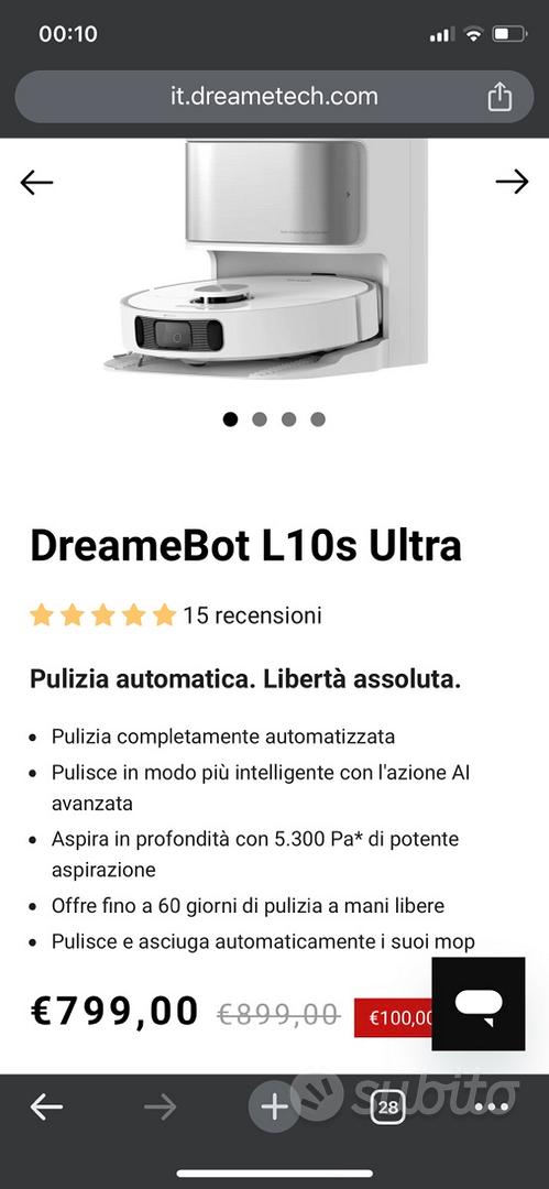 Dreame L10s ultra aspirapolvere lavapaviment nuovo - Elettrodomestici In  vendita a Napoli