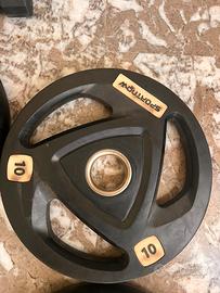4 DISCHI OLIMPIONICI (FORO 50 mm BILANCIERE)