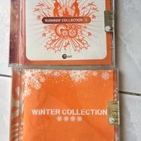 N.2 CD musica Summer Collection e winter collectio
