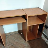 Scrivania ikea marrone 