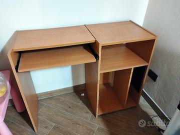 Scrivania ikea marrone 