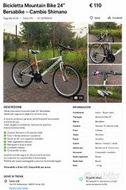 Bicicletta 24"