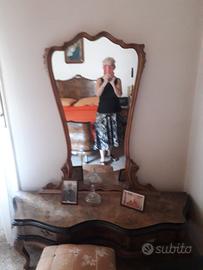 Camera da letto completa originale del 1950. 