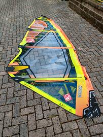Vela windsurf RRD wave e Slom Point 7 AcK 7.8