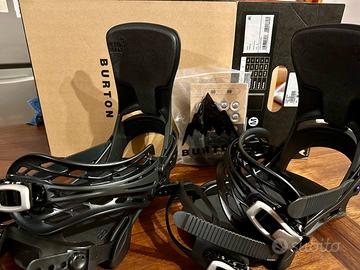 Attacchi Burton Cartel  M Reflex NUOVI!!