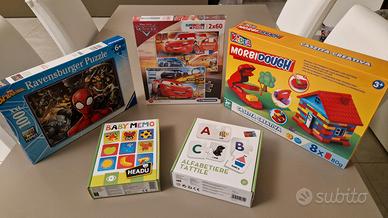 Giochi vari NUOVI 2-6 anni