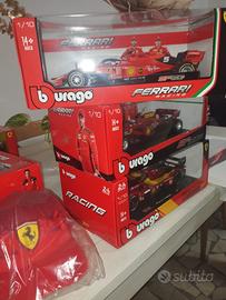 Modellini Ferrari + Cappellino Ferrari +Annuari SF