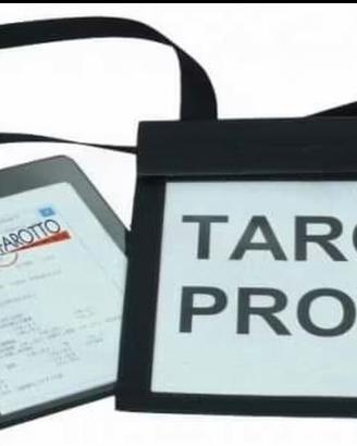 "Porta" Targa Prova servizio