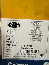 Fanale posteriore per Fiat Panda