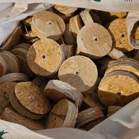 sacco dischi di legno OSB da 6cm