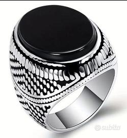 Anello vintage stile Bohemien in Acciaio 