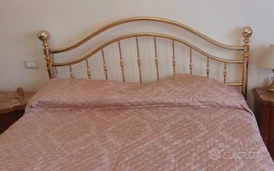 letto in ottone