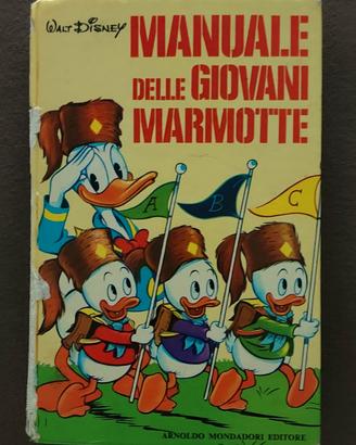 Walt Disney libro manuale delle giovani marmotte