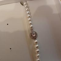 Liu jo Bracciale donna acciaio e perle Essential 