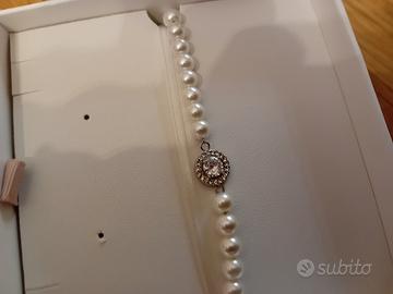 Liu jo Bracciale donna acciaio e perle Essential 