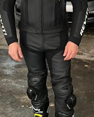 Tuta moto divisibile Rev’it giacca+pantalone