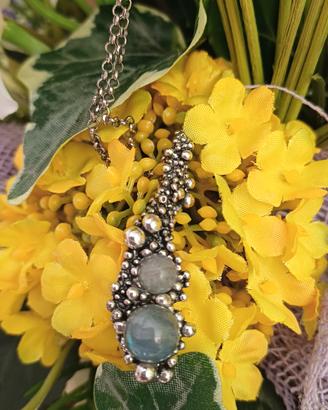 COLLANA CON PENDENTE VIA LATTEA RASPINI