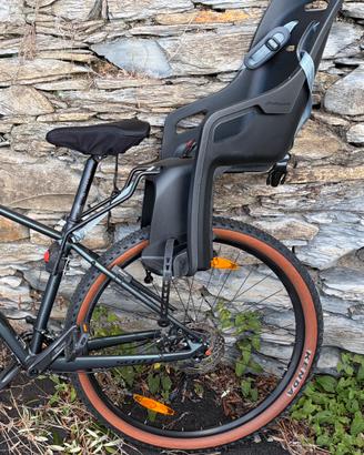 Seggiolino bici Polisport Groovy +supporto MTB 29”